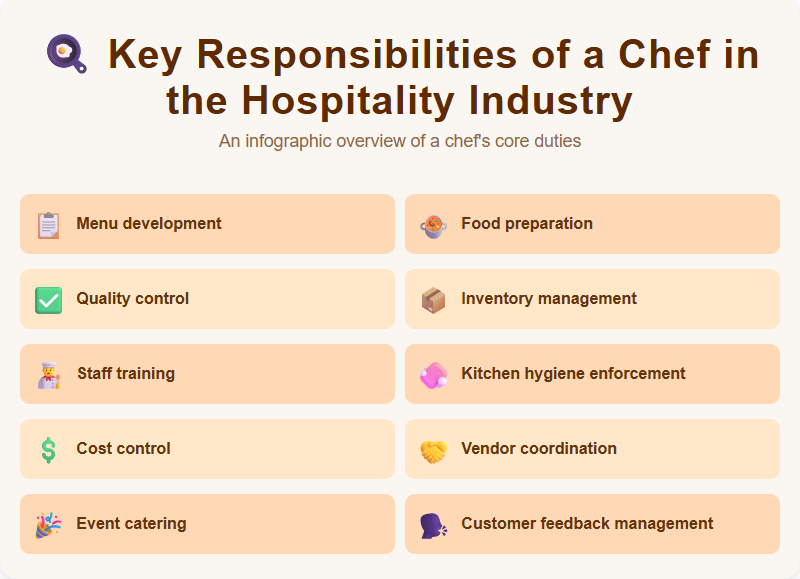 Key Responsibilities of a Chef in the Hospitality Industry