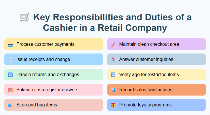 Key Responsibilities and Duties of a Cashier in a Retail Company