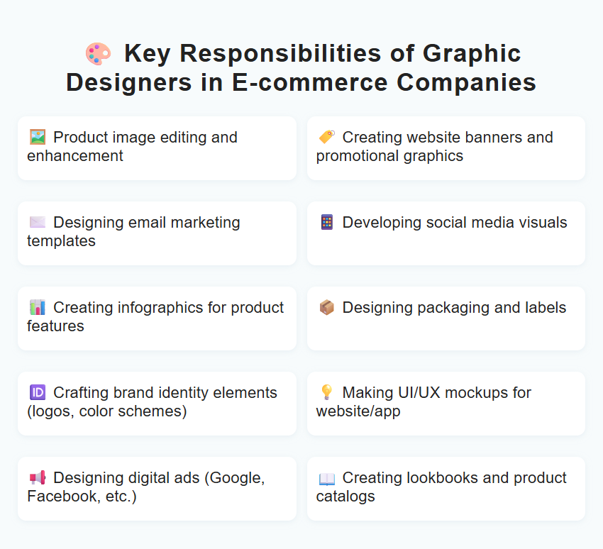 Key Responsibilities of Graphic Designers in E-commerce Companies