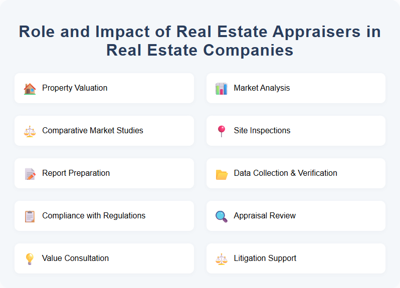 Role and Impact of Real Estate Appraisers in Real Estate Companies