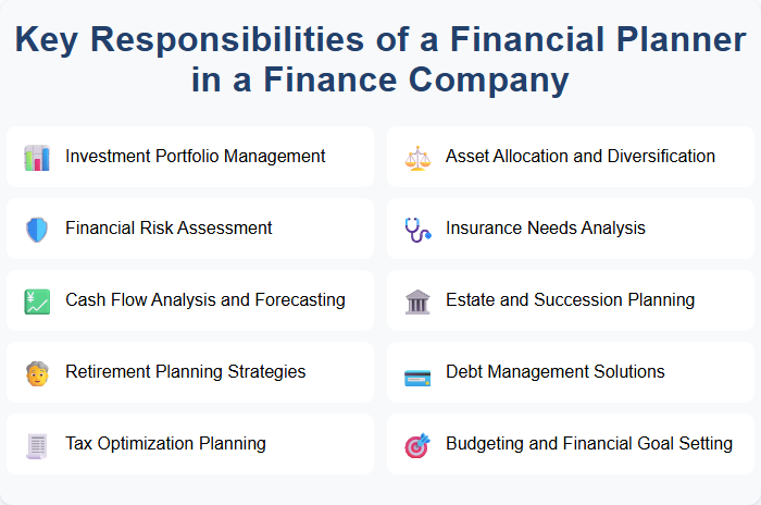 Key Responsibilities of a Financial Planner in a Finance Company