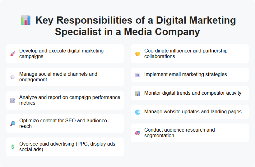 Key Responsibilities of a Digital Marketing Specialist in a Media Company