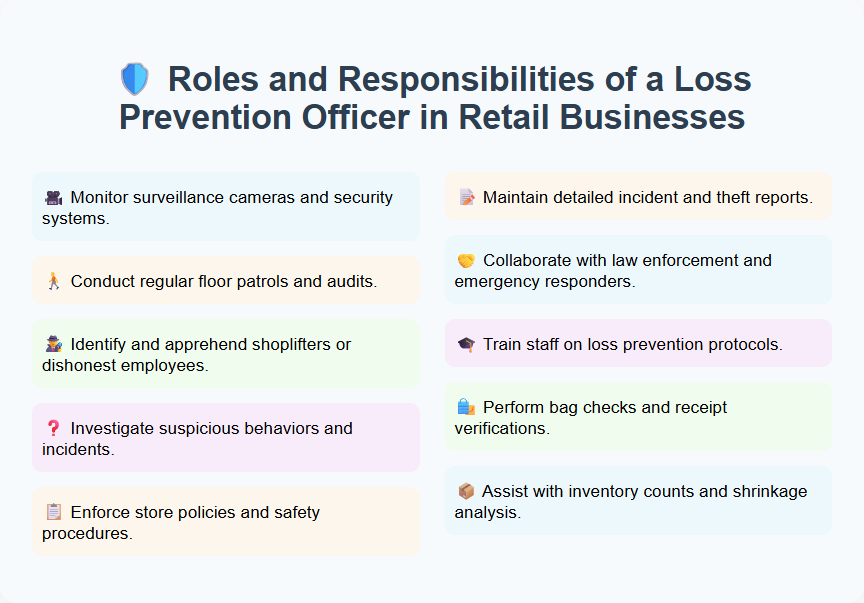 Roles and Responsibilities of a Loss Prevention Officer in Retail Businesses