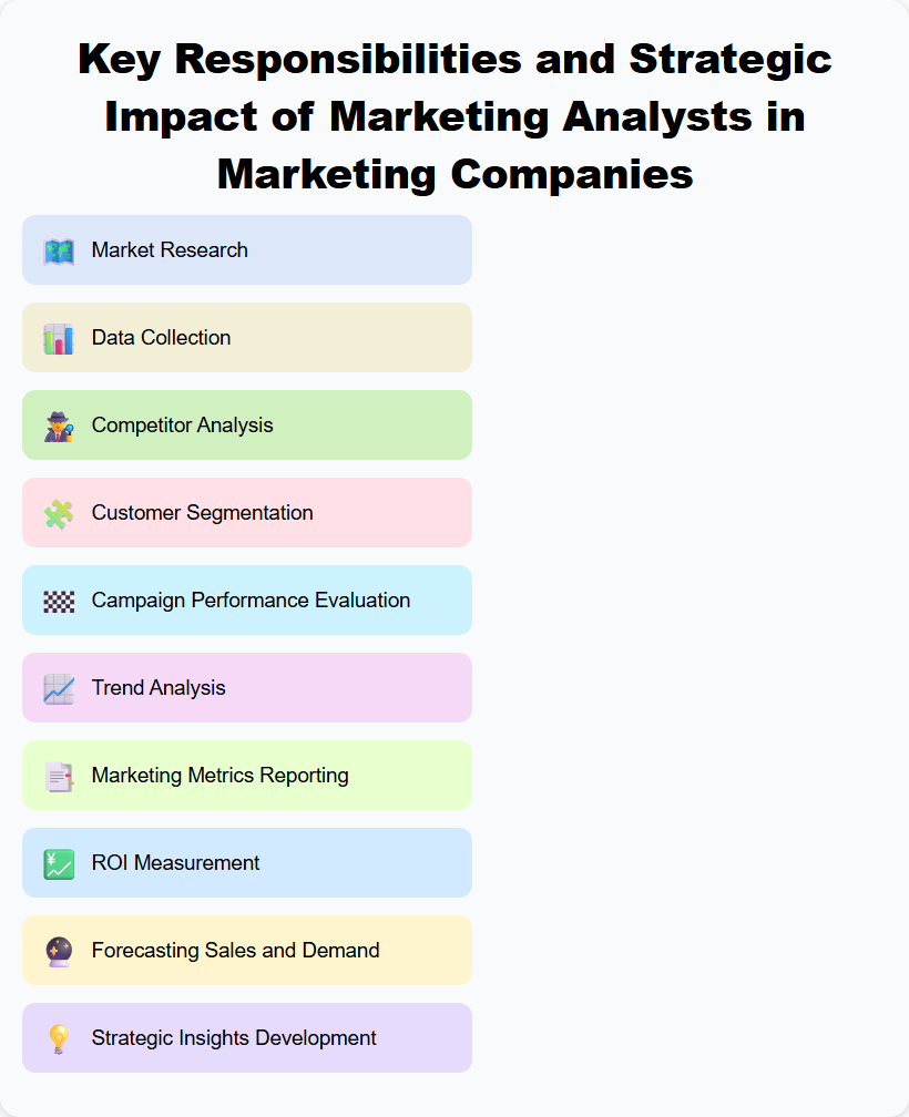 Key Responsibilities and Strategic Impact of Marketing Analysts in Marketing Companies