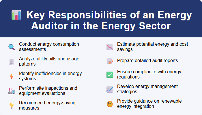 Key Responsibilities of an Energy Auditor in the Energy Sector