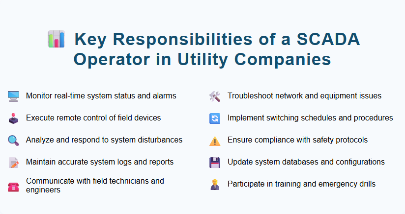 Key Responsibilities of a SCADA Operator in Utility Companies