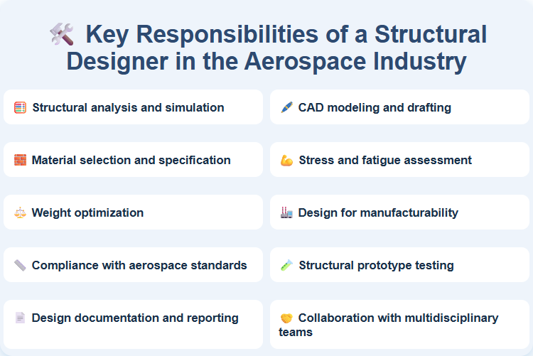 Key Responsibilities of a Structural Designer in the Aerospace Industry