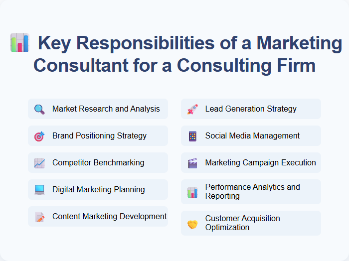 Key Responsibilities of a Marketing Consultant for a Consulting Firm
